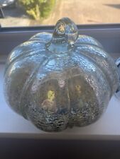 Medium glass pumpkin for sale  BRADFORD