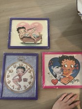 Lote de 3 quadros retrô Betty Boop pendurados na parede anos 80 decoração de parede estética retrô comprar usado Lote de 3 quadros retrô Betty Boop pendurados na parede anos 80 decoração de parede estética retrô comprar usado  Enviando para Brazil