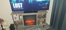 Stand fireplace for sale  BELFAST