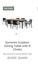 Casterly piece patio for sale  Riverside