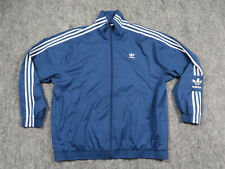 Usado, Jaqueta Adidas Masculina XL Tecido FIREBIRD Azul Track Warm Up Originals Trefoil Nova Sem etiquetas comprar usado  Enviando para Brazil