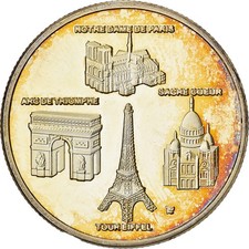 Médaille monuments paris d'occasion  Lille-