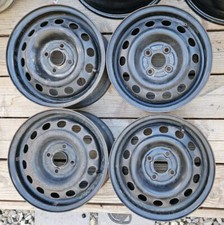 4x rodas 14x5 aço CMC fabricante preto compatível com 96-00 CIVIC 84585 - 63727 comprar usado  Enviando para Brazil