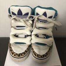 Tênis Adidas Jeremy Scott Bones Leopardo Masculino Tamanho 8 EUA - Raro comprar usado  Enviando para Brazil