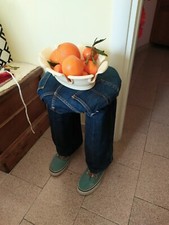 Sgabello legno artigianale usato Sgabello legno artigianale usato  Italia