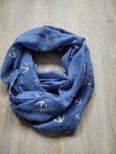 Blaues loop schal gebraucht kaufen  Hamburg