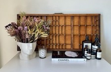 Vintage letterpress wood for sale  WORTHING