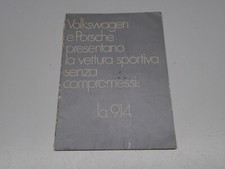Porsche 914 depliant usato  Villar Focchiardo