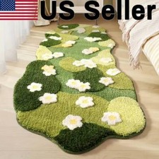 Moss rug fluffy for sale  USA