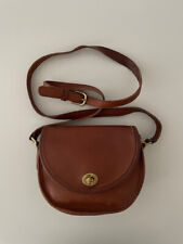 Coach brown leather gebraucht kaufen  Berlin