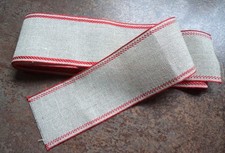 Leinenband stickband rotem gebraucht kaufen  Bad Schwartau