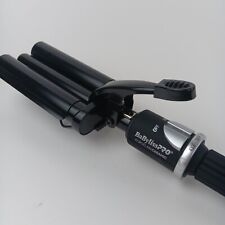 Ferro de ondulação BaByliss Pro preto três barris porcelana cerâmica modelo BP331-SUC comprar usado  Enviando para Brazil