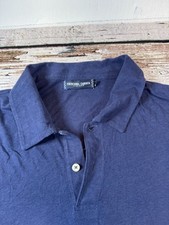 Usado, Camisa polo masculina Frescobol carioca Rio de Janeiro algodão linho grande azul marinho comprar usado  Enviando para Brazil