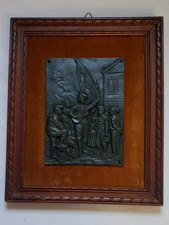 Bas relief bronze d'occasion  Clarensac