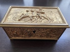 Metall schatulle messing gebraucht kaufen  Remseck am Neckar