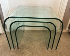 Curved glass coffee for sale  LEICESTER