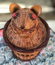 Vintage wicker cat for sale  Omaha