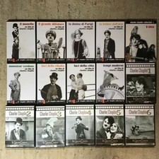Collezione charlie chaplin usato  Italia