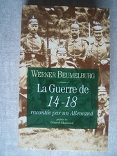 Livre ww1 beumelburg d'occasion  France