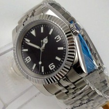 Usado, Relógio masculino automático 39 mm vidro de safira NH35A MIYOTA movimento pulseira jubileu comprar usado Usado, Relógio masculino automático 39 mm vidro de safira NH35A MIYOTA movimento pulseira jubileu comprar usado  Enviando para Brazil