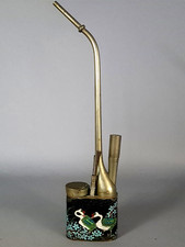 Ancienne pipe bronze d'occasion  Châteauneuf-du-Pape