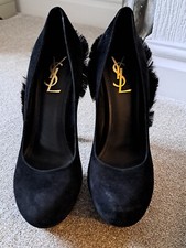 Womens ysl black for sale  BURNTWOOD