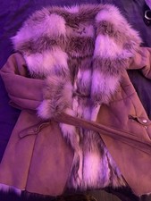 suede fur coat for sale suede fur coat for sale  CROYDON