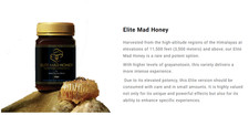 MAD HONEY - ELITE 600gm comprar usado  Enviando para Brazil