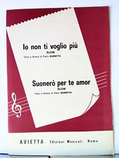 Barbetta spartito piano usato  Mira