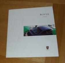 Rover coupe brochure for sale  FAREHAM