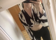 Zebra berteil flatterärmel gebraucht kaufen  Hamburg