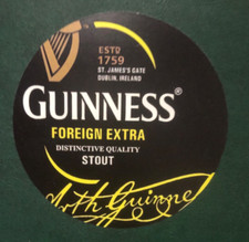 Posavasos/estera de cerveza delgada Guinness de Tanzania segunda mano  Embacar hacia Mexico