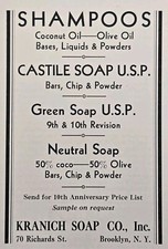 Kranich soap brooklyn for sale  Wallins Creek