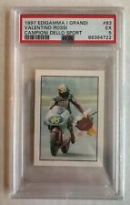 🇮🇹 Valentino Rossi 1997 Edigamma Grandi Campioni #83 Rookie Card MotoGP PSA 5 comprar usado  Enviando para Brazil