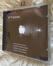 CD LISBOA SENTIMENTAL - 16 FADOS. ARGENTINA SANTOS / ALFREDO MARCENEIRO /, usado comprar usado  Enviando para Brazil