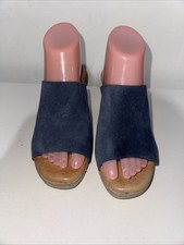 Navy leather block for sale  CHATHAM