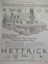 1923 hettrick awnings for sale  Mckinney