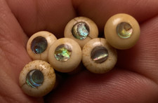 Lote: Pinos de ponte antigos vintage sem ranhuras Martin Abalone peças de reparo de guitarra comprar usado  Enviando para Brazil