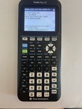 Calculadora gráfica Texas Instruments TI-84 Plus CE - negra segunda mano  Embacar hacia Mexico