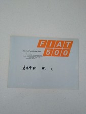 Fiat 500 original for sale  HAYLING ISLAND