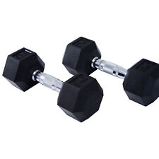 Homcom hexagonal dumbbells for sale  GREENFORD