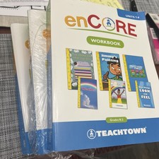 Teachtown encore workbook for sale  Oxford