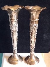 Antique pair sterling for sale  HALIFAX