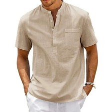 Herren leinen shirt gebraucht kaufen  Deutschland