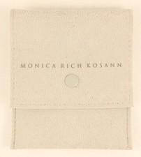 Bolsa de botão Monica Rich Kosann joias de microfibra 2 compartimentos comprar usado  Enviando para Brazil