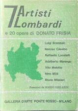 Artisti lombardi opere usato  Italia