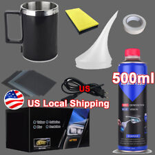 500ML Headlight Restoration Repair Kit Liquid Polymer Chemical Polishing Tool US comprar usado  Enviando para Brazil