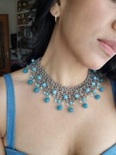 Collier angelite quarzo. usato  Giugliano in Campania