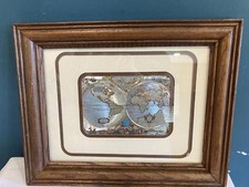 Framed vintage map for sale  Oklahoma City