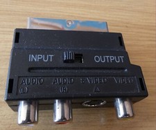 Adapter scart svideo gebraucht kaufen  Jessen